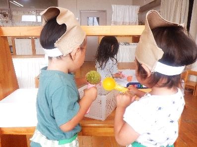 仕事ごっこ